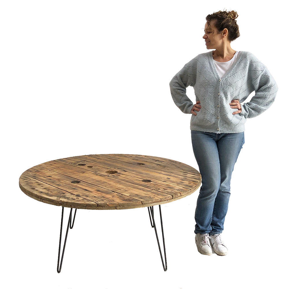 Après des années en table basse de jardin, j'ai transformé